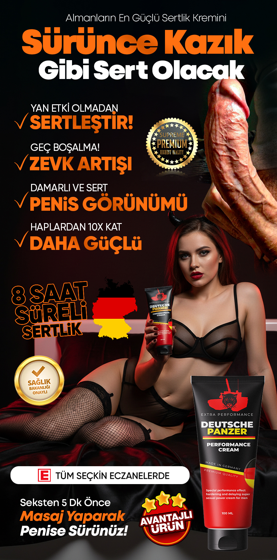 Alman Panzer Güç Kremi