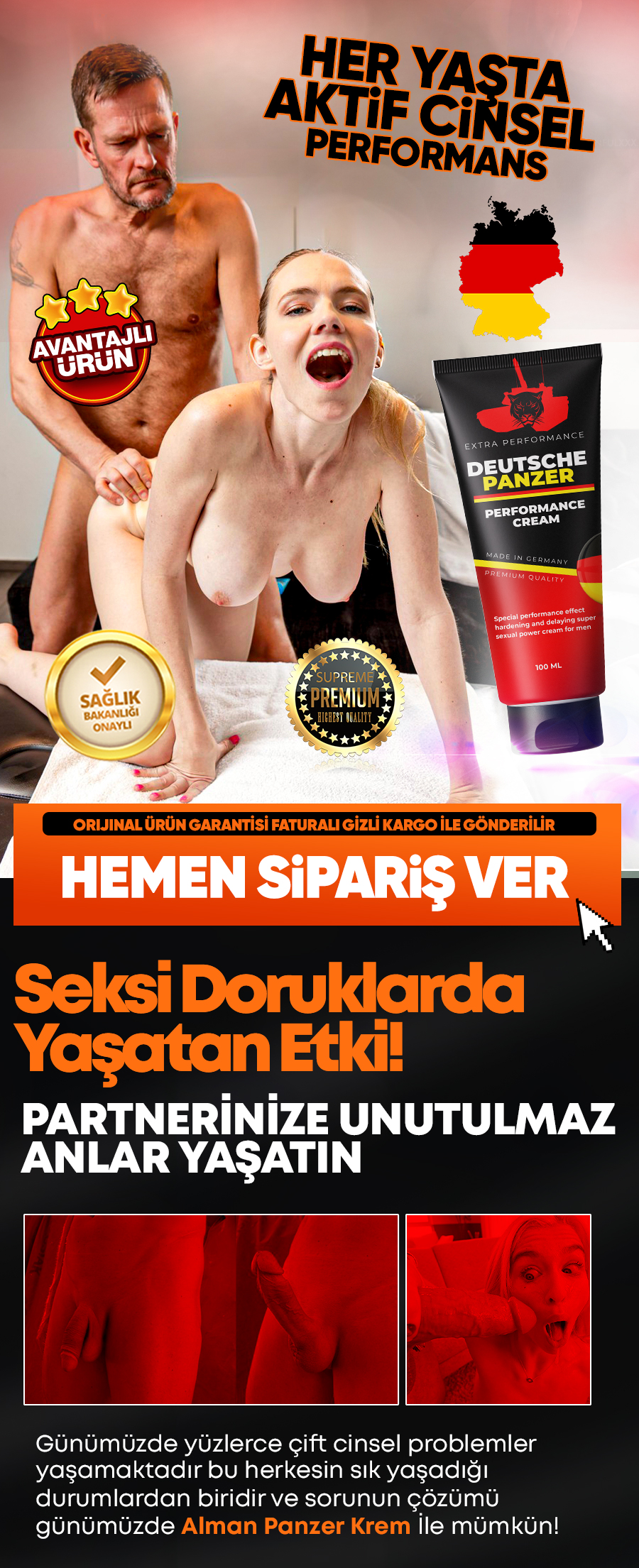 Alman Panzer Güç Kremi