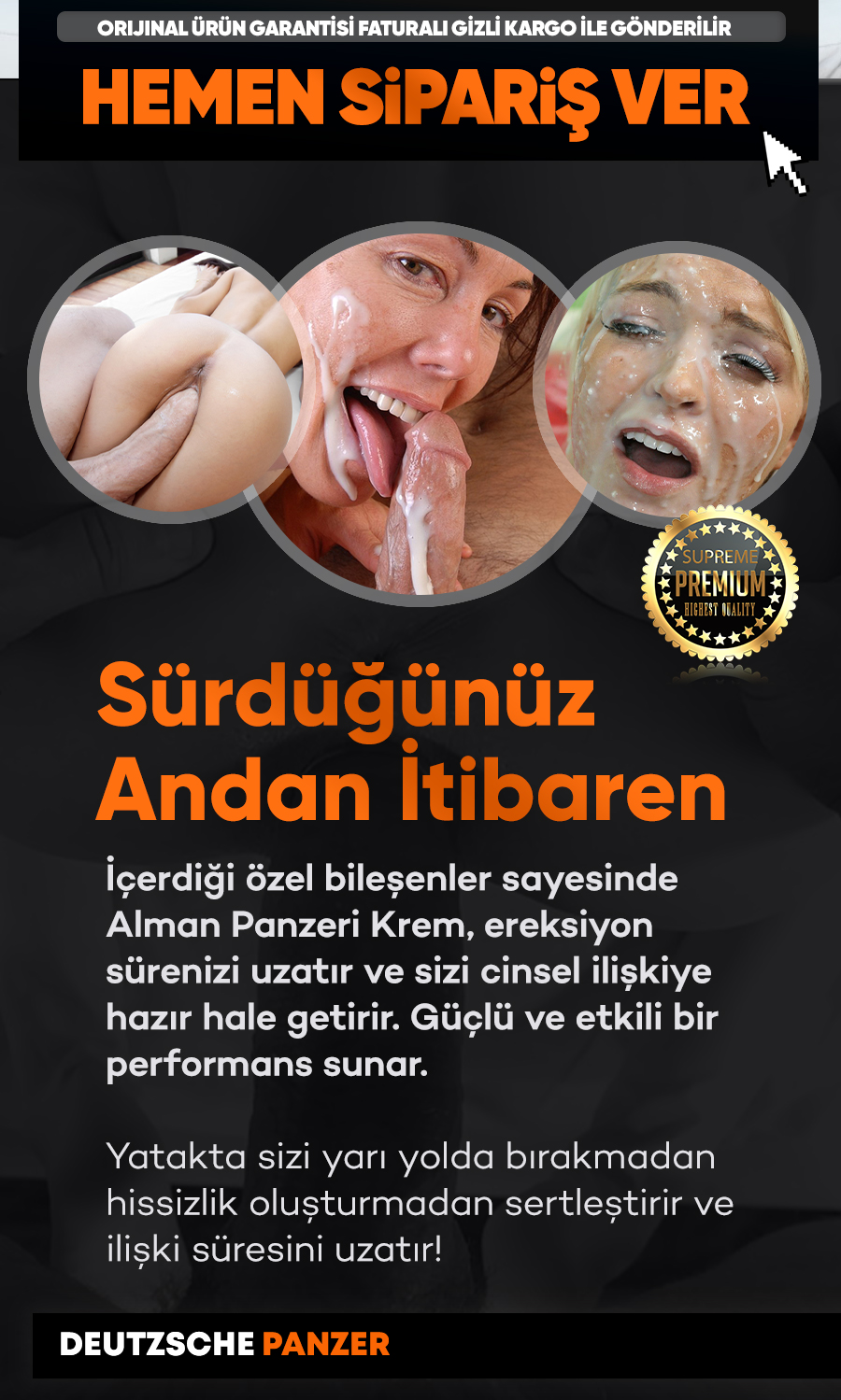 Alman Panzer Güç Kremi